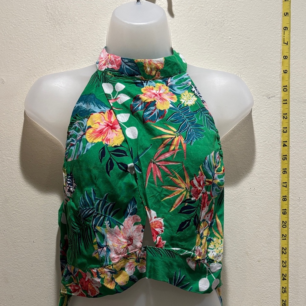Floral Halter Top